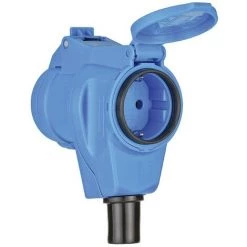 Brennenstuhl Brennenstuhl 1080980 Femelle Coudée CEE 16 A 230 V 1 Pc(s) - Bleu