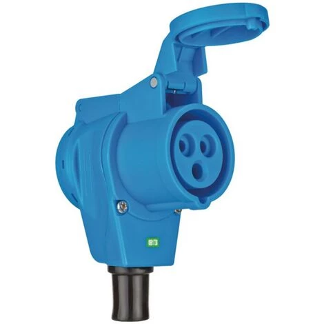Brennenstuhl Brennenstuhl 1080980 Femelle Coudée CEE 16 A 230 V 1 Pc(s) - Bleu – Image 2