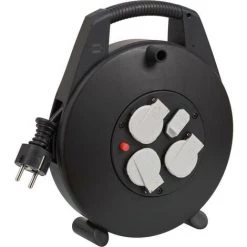 Brennenstuhl Box De Câble Vario-Line Avec Chargeur USB Noir 10m H05VV-F 3G1,5 - 1093200600