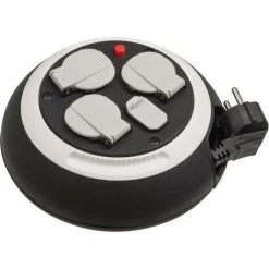 Brennenstuhl Box De Câble Comfort-Line Avec Chargeur USB Noir/blanc 3m H05VV-F 3G1,5 - 1109220600