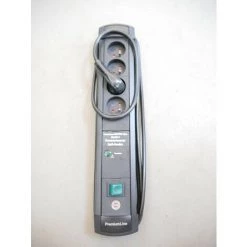 MULTIPRISE PREMIUM PROTECT NOIRE, 4 PRISES, AVEC PARAFOUDRE BRENNENSTUHL 1155001764