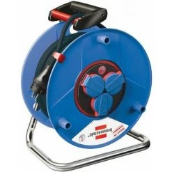 Brennenstuhl 1218900 Dévidoir De Câble Garant Bretec IP 44 Câble H07RN-F 3G1,5 25 M