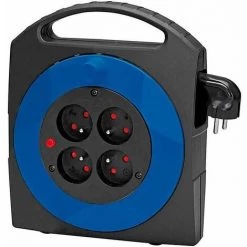 Brennenstuhl 1091331 Primera-Line Enrouleur électrique 5 M H05VV-F 3G1,0 Bleu