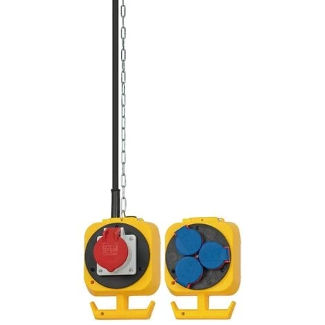 Brennenstuhl Distributeur D'électricité D'atelier 4 Voies CEE 5 M