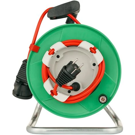 Enrouleur De Câble De Jardin Garant G 23+2 M Brennenstuhl - Vert – Image 2