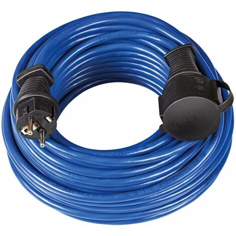 Brennenstuhl Bremaxx IP44 Câble De Rallonge 10m Bleu AT-N05V3V
