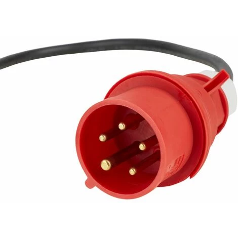 Brennenstuhl La Distribution D'énergie En Caoutchouc Compact BSV 3 FI / 16 2 IP44 2m H07RN-F 5G2.5 - 2xCEE16A, 5x230V – Image 2