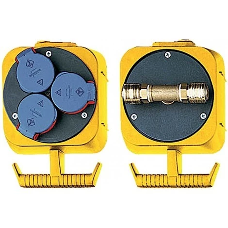 Brennenstuhl Courant Raccord Air Comprimé IP44 3 X Contact De Protection, 1151160