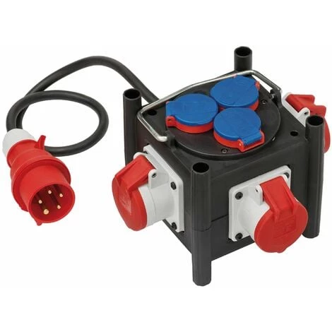 Brennenstuhl 1153680100 - Diviseur De Courant BSV 3 LS E/16 2 IP 44 - 1m