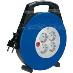 Enrouleur De Câble Brennenstuhl Vario Line 5m + 4 Prises IP20