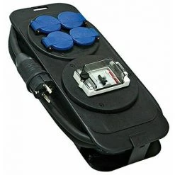 Brennenstuhl 1152301 Console Multiprises Avec Protection Différentielle 30ma Ip44 4 Pr...