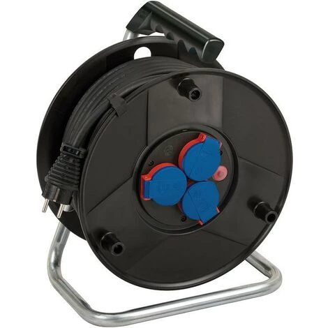 Brennenstuhl Tambour Pour Câble BAT IP44 40m H07RN-F 3G1,5 - Boîtier Unique - 1098490001
