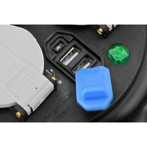 BRENNENSTUHL Enrouleur De Câble Multiprises XGUM 3 Prises 2xUSB 10 M IP44 H07RNF 3G15 – Image 5