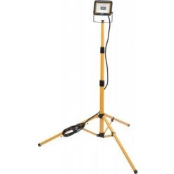 BRENNENSTUHL Projecteur De Chantier Sur Pied LED Jaro 1950lm 195W IP65 3m H07RNF3G10 - Blanc