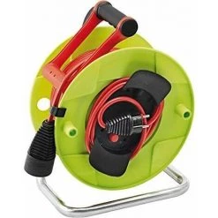 Brennenstuhl Enrouleur De Câble Standard Avec Rallonge Supplémentaire (40m De Câble H05VV-F 3G1,5, Utilisation