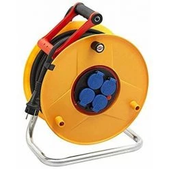 Brennenstuhl Enrouleur De Câble Standard Pro 40m (IP44, Cablepilot), Fabrication Française