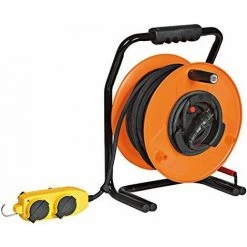Brennenstuhl 1134451 Enrouleur De Câble électrique Garant BT-RB IP44 à Contact Rotobrenn 40 M H07RN-F 3G2,5