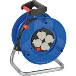 BRENNENSTUHL 1205066007 - Enrouleurs De Câble Garant® IP20 H05VV-F3G1,5 Avec Câble De 50 M