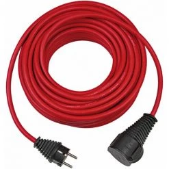 Brennenstuhl 1167950 Cordon Prolongateur Pour Chantier IP44, Rouge, 10 M - Rood