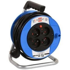 Enrouleur Câble électrique Brennenstuhl 15m 3x1,5mm²