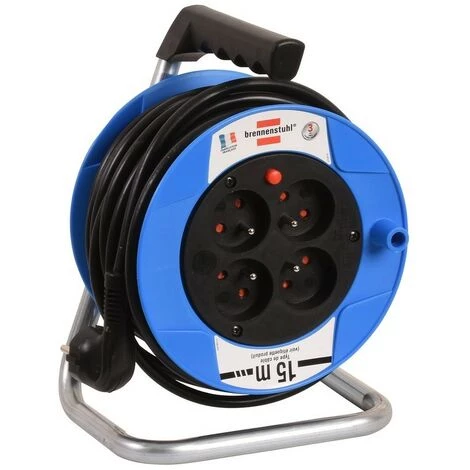 Enrouleur Câble électrique Brennenstuhl 15m 3x1,5mm²