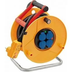 Brennenstuhl Enrouleur De Câble Standard Pro 40m Avec Protection Différentielle 30mA ...